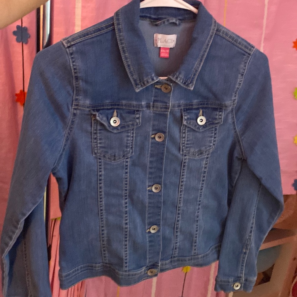 The Children’s Place Denim Jacket XXL sz16